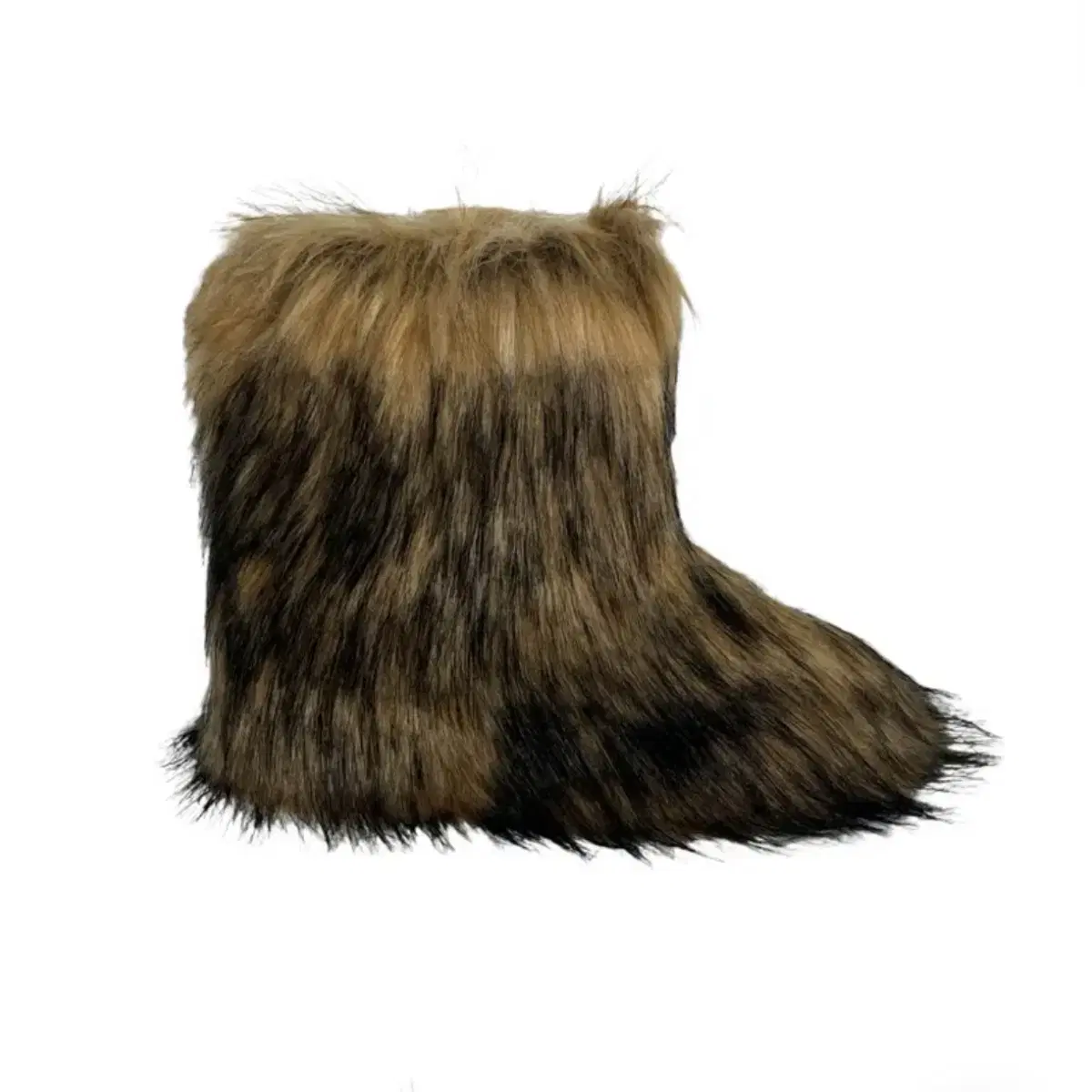 Brown bear fur boots 230-235